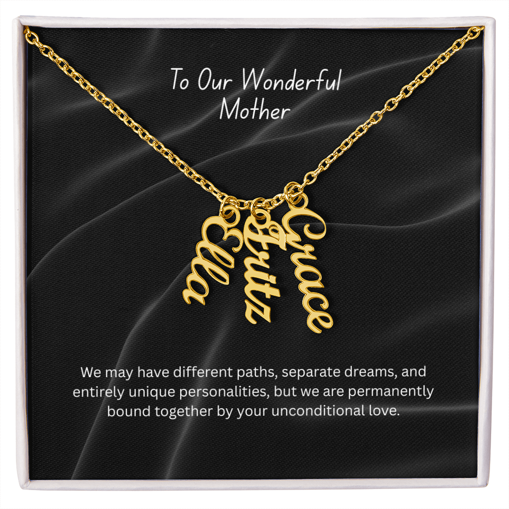 The "From All the Kids" Multi-Name Necklace for Mom