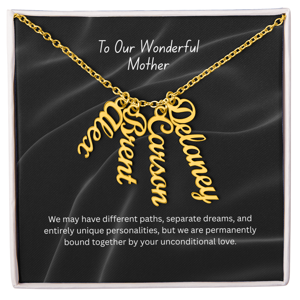 The "From All the Kids" Multi-Name Necklace for Mom