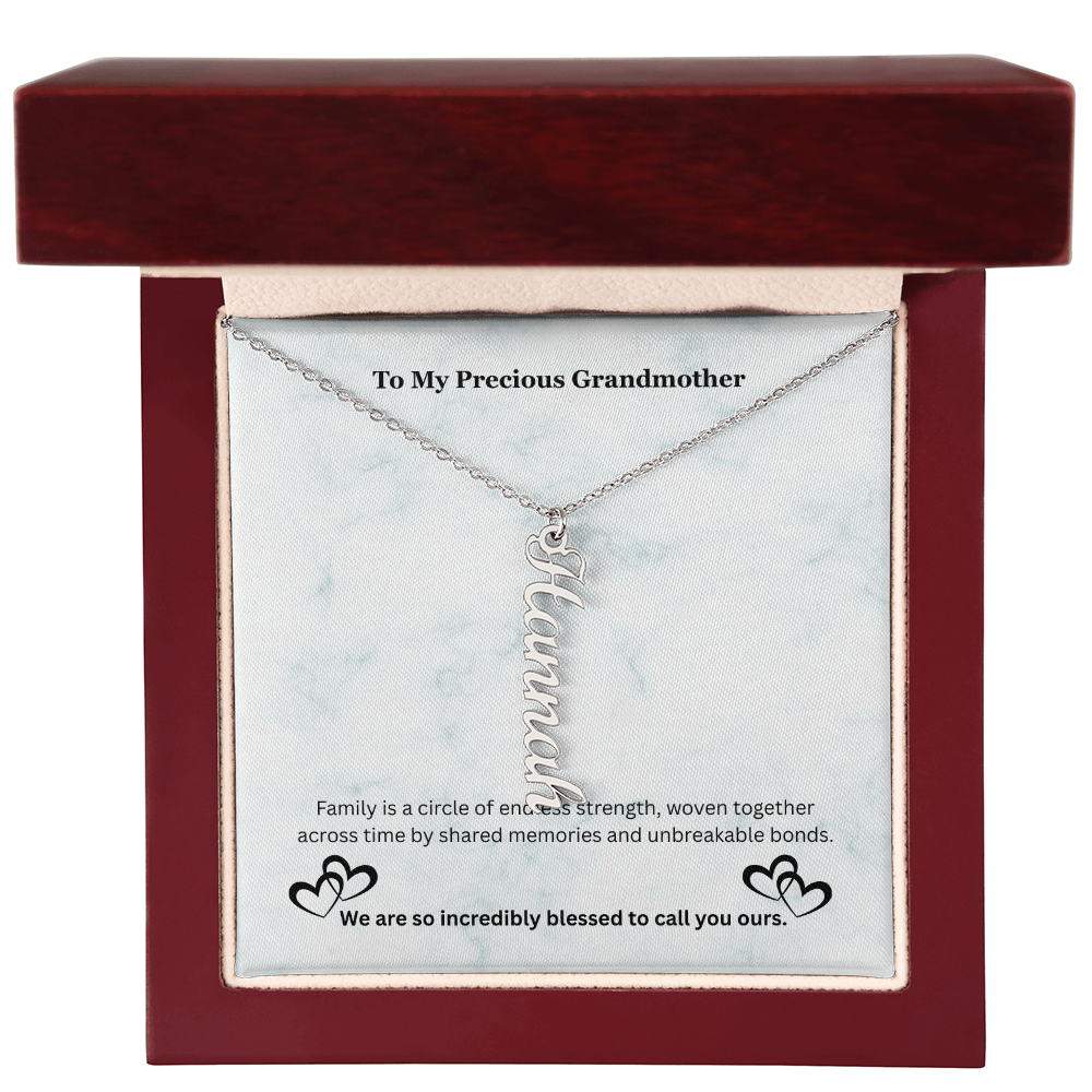 The "Generational Crest" Custom Multi-Bar Pendant