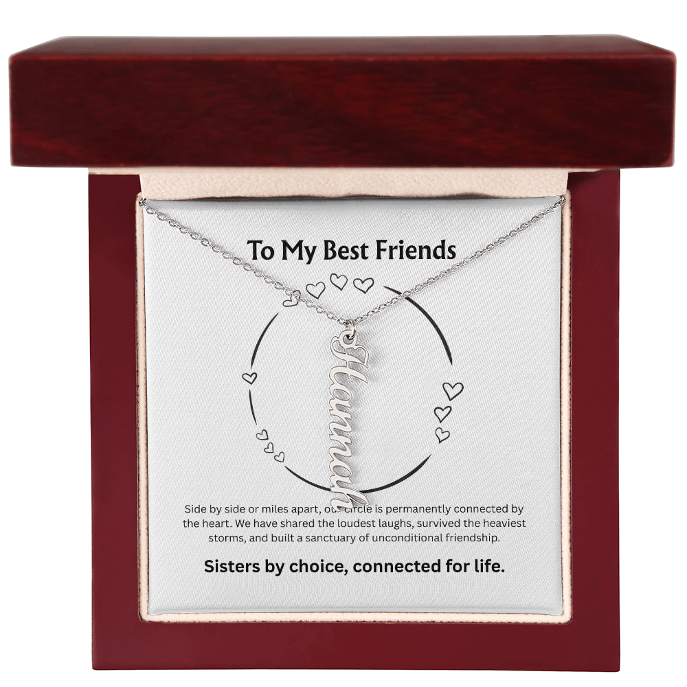 The "Best Friends Pack" Multi-Bar Name Necklace
