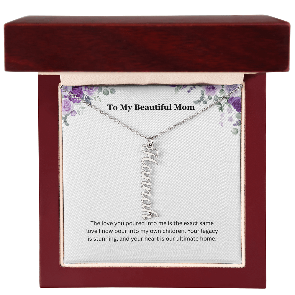 The "Matriarch Legacy" Multi-Name Necklace for Grandma