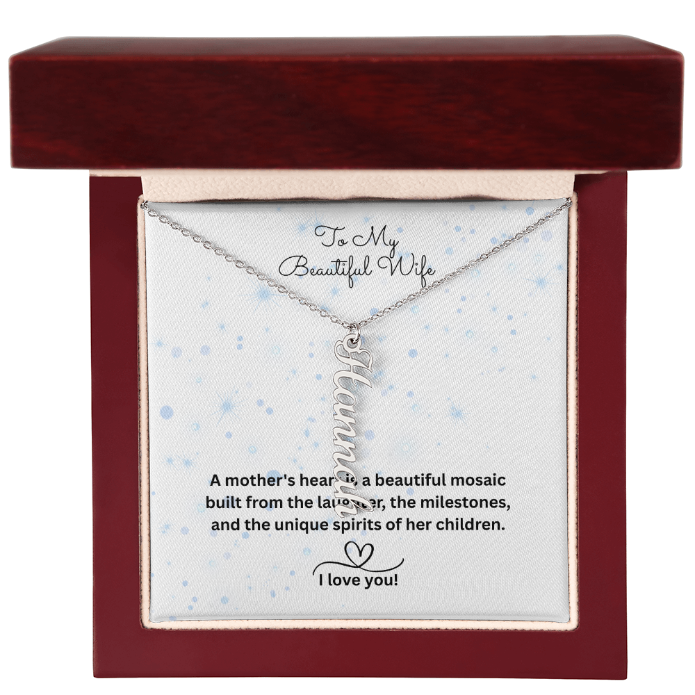 The "Mama's World" Custom Multi-Name Necklace