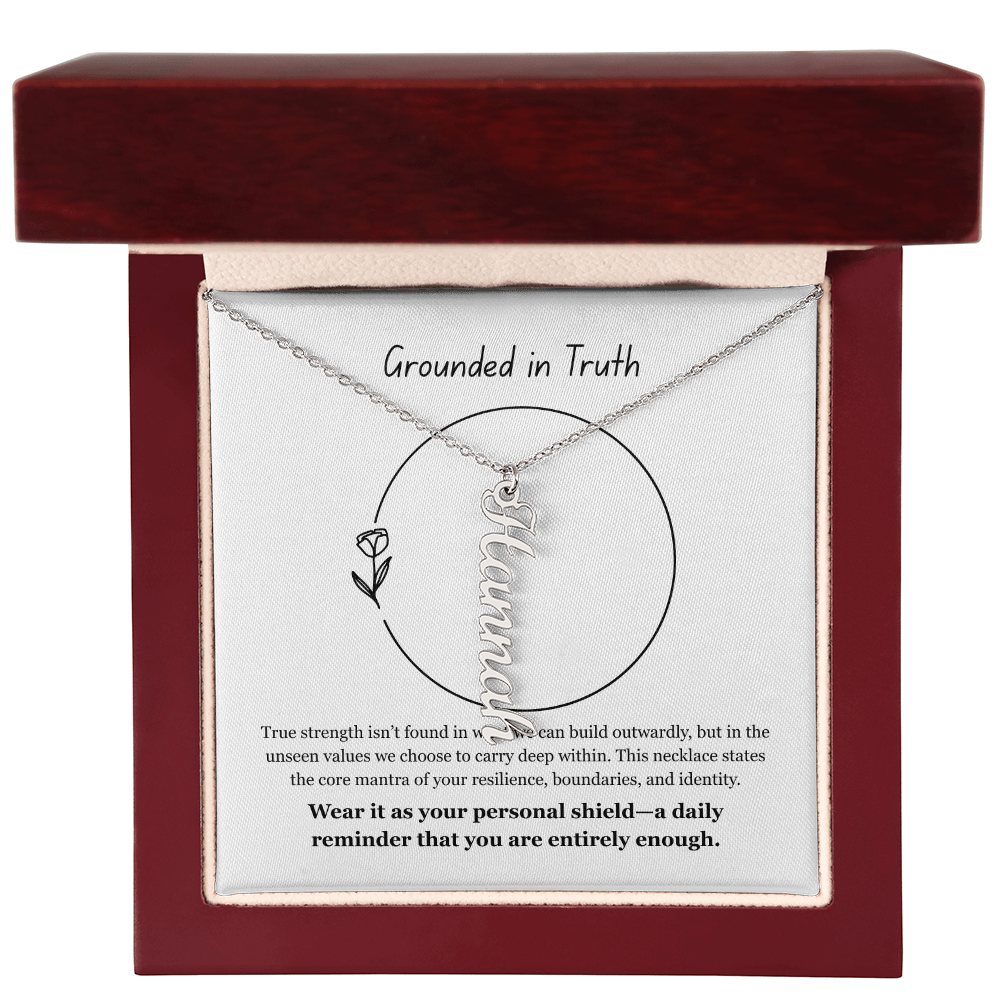 The "Personal Shield" Multi-Bar Affirmation Necklace