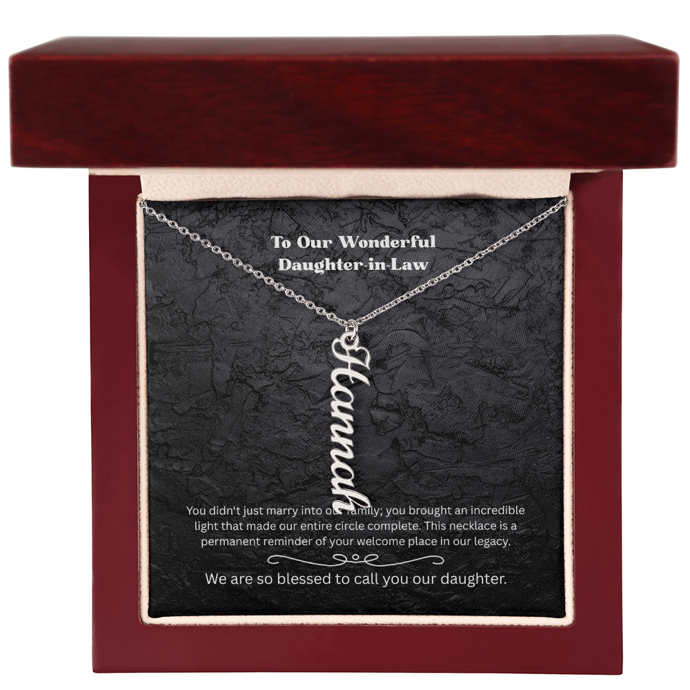 The "Welcomed to the Family" Multi-Name Necklace