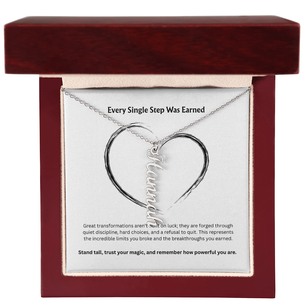 The "Goal Getter" Personalized Multi-Vertical Necklace