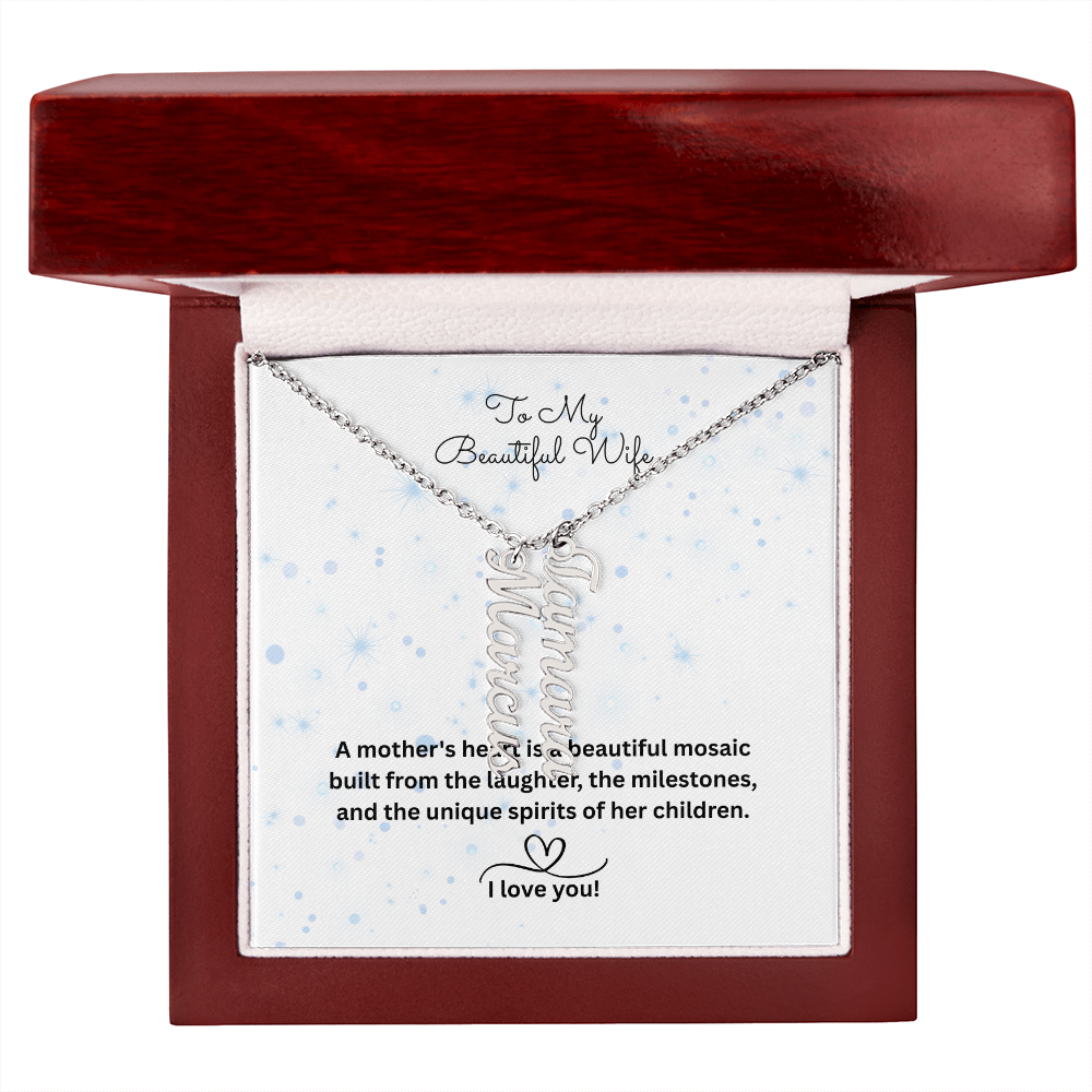 The "Mama's World" Custom Multi-Name Necklace