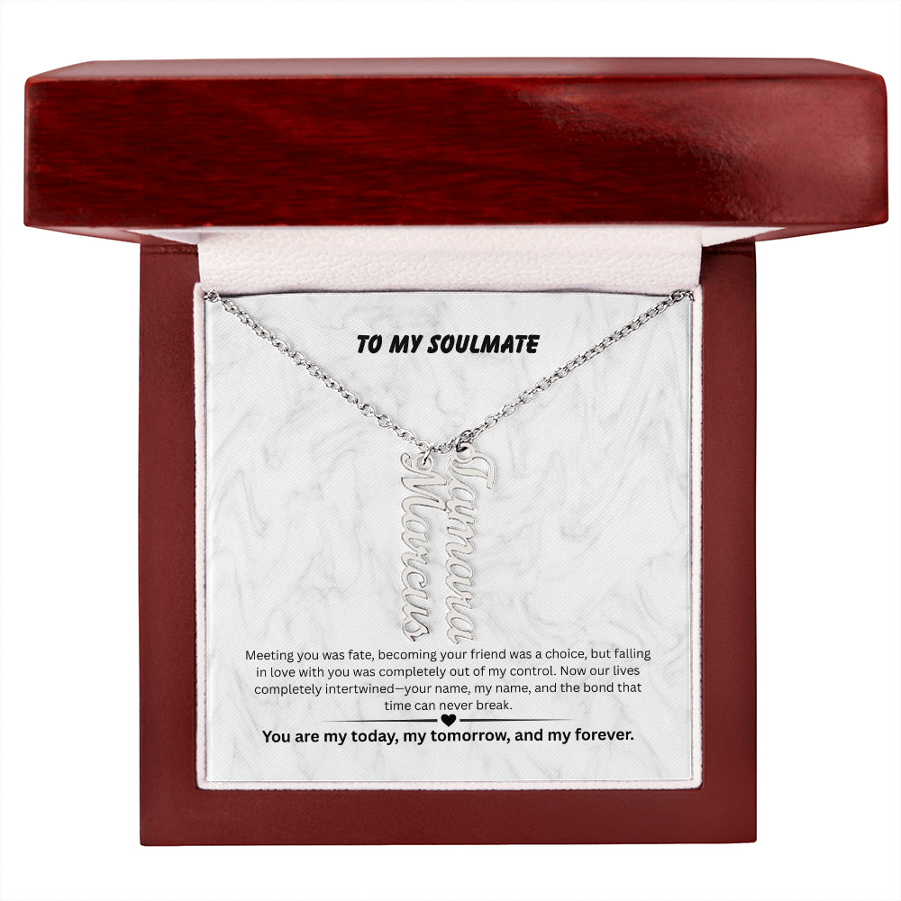 The "Couples Intertwined" Custom Multi-Bar Necklace