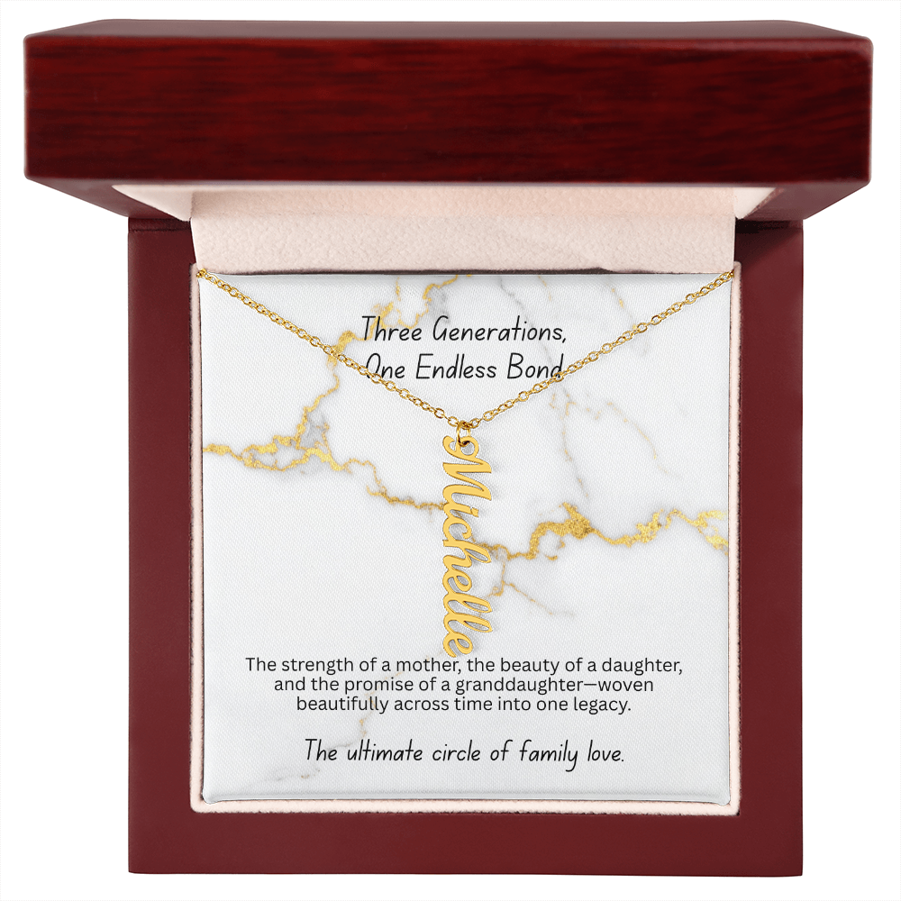 The "Three Generations" Custom Multi-Bar Necklace