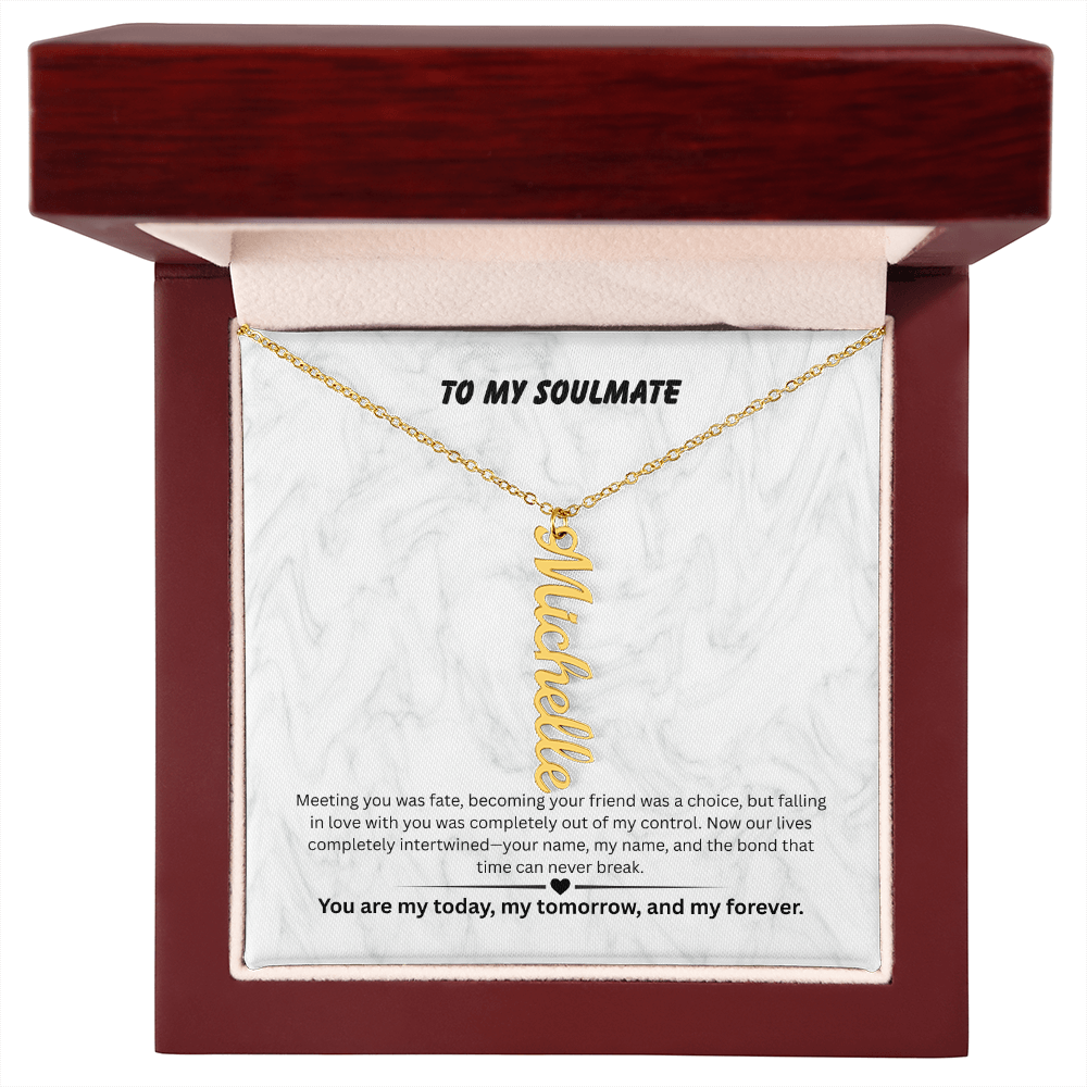 The "Couples Intertwined" Custom Multi-Bar Necklace