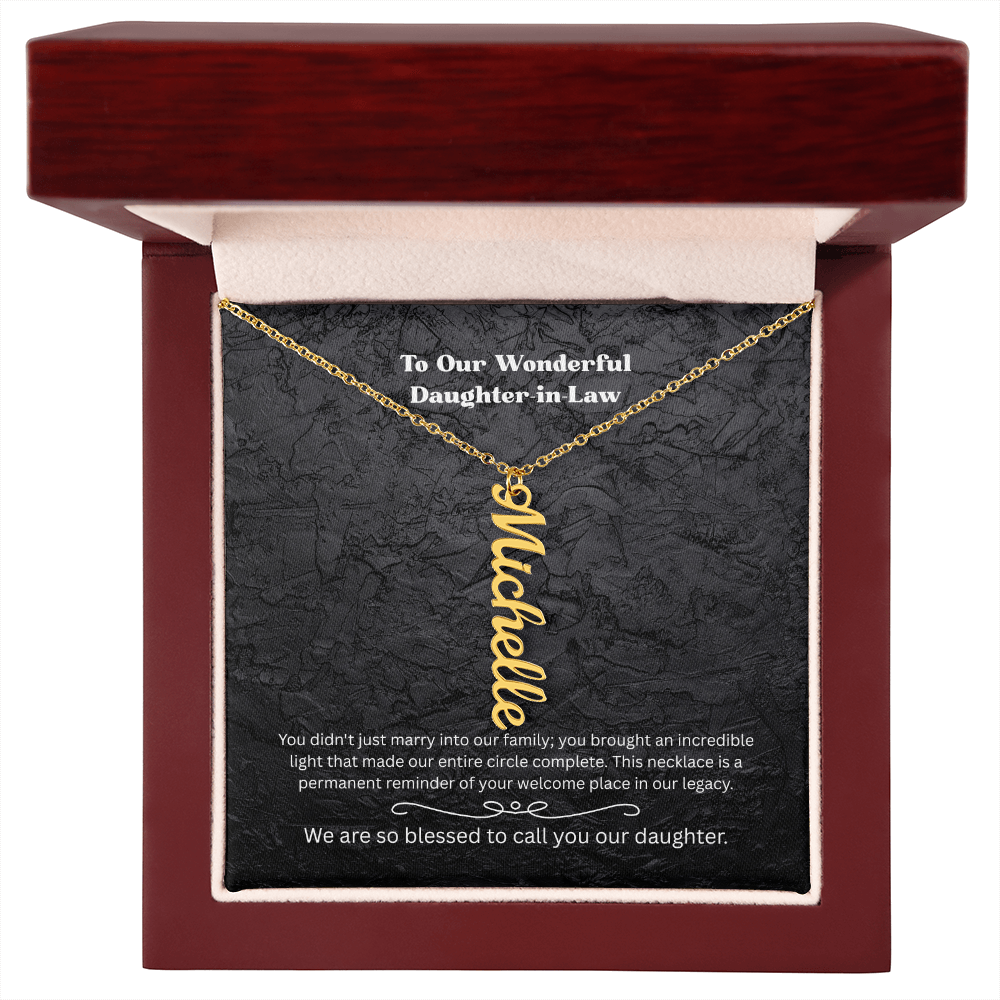 The "Welcomed to the Family" Multi-Name Necklace