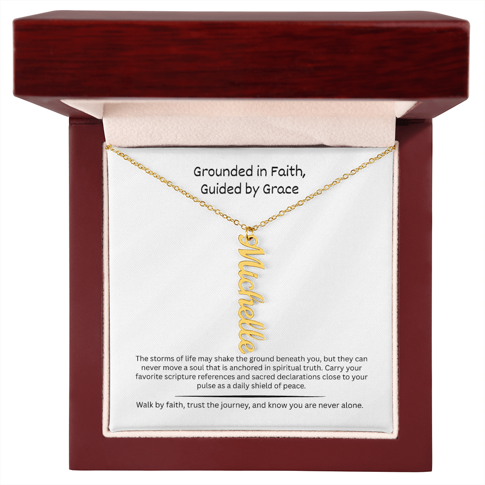 The "Tri-Faith Devotion" Personalized Scripture Necklace