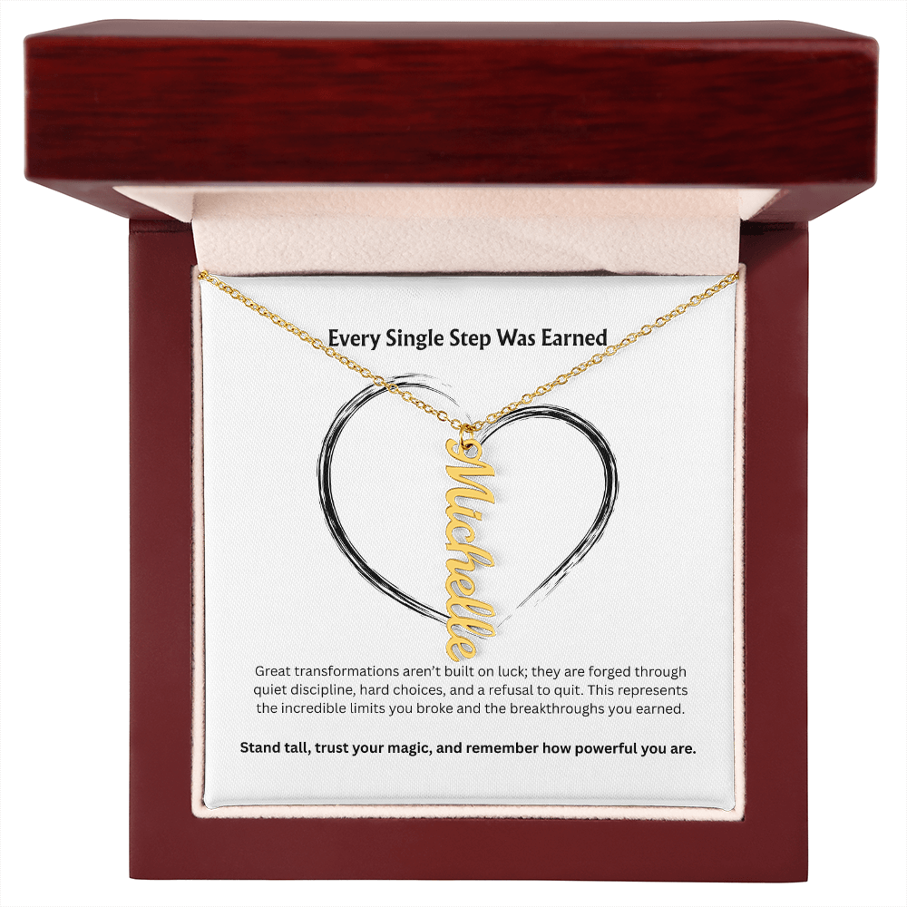 The "Goal Getter" Personalized Multi-Vertical Necklace