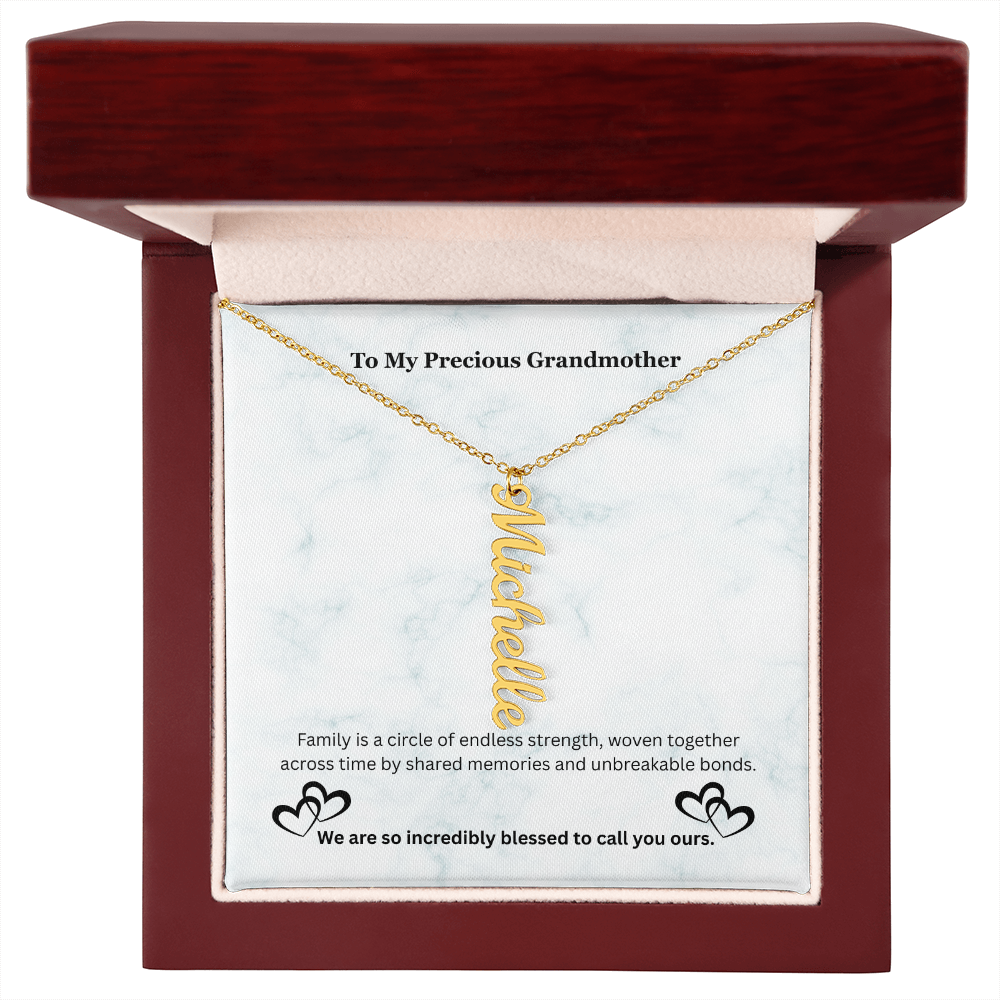 The "Generational Crest" Custom Multi-Bar Pendant