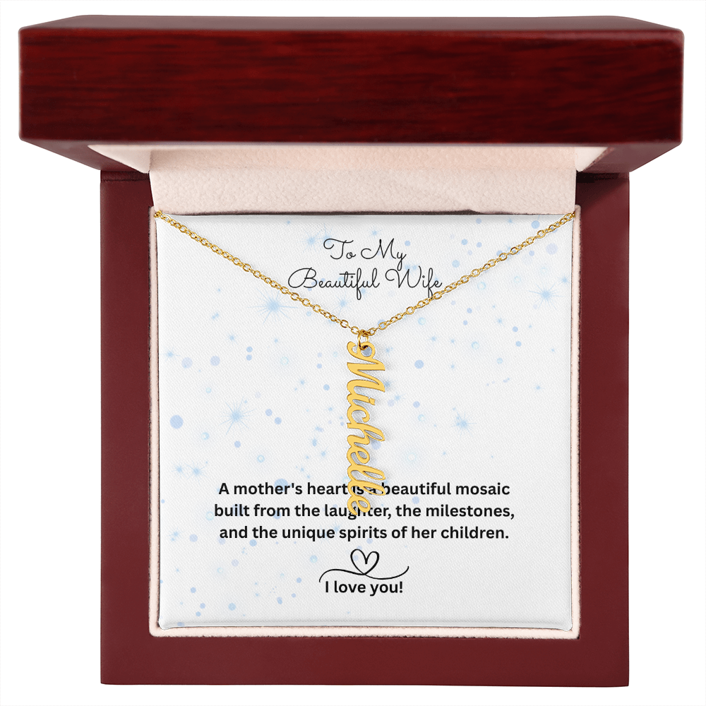 The "Mama's World" Custom Multi-Name Necklace