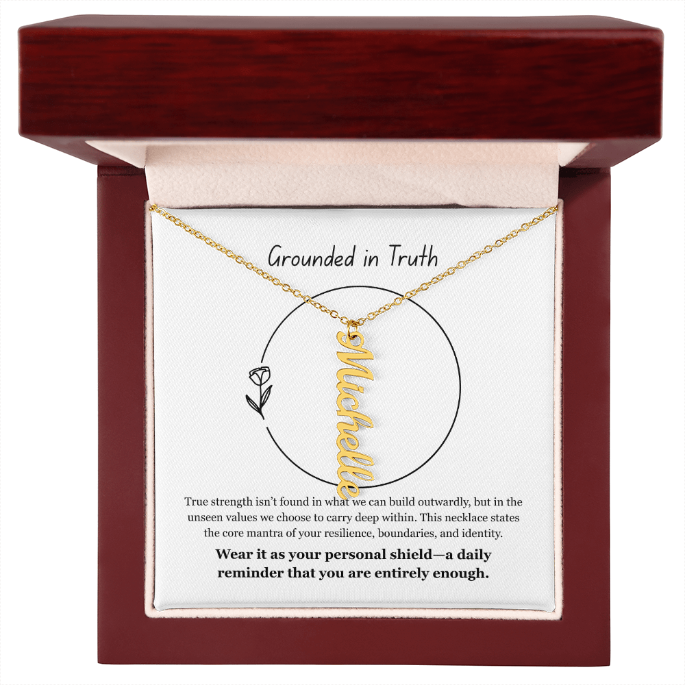 The "Personal Shield" Multi-Bar Affirmation Necklace
