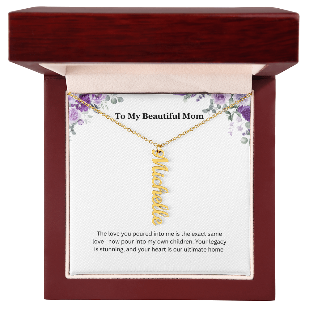 The "Matriarch Legacy" Multi-Name Necklace for Grandma