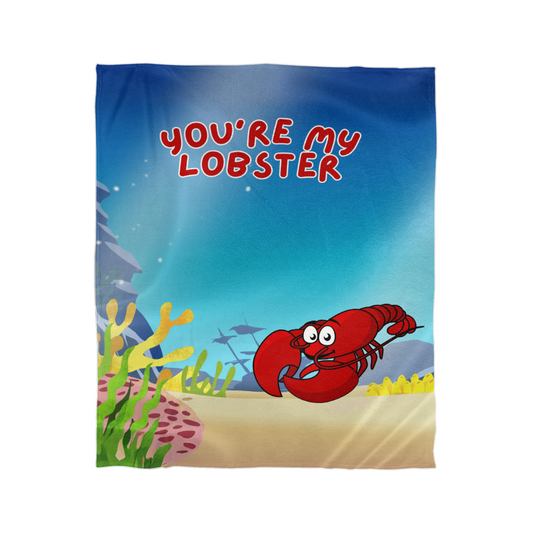 Love - You're my lobster - Mink Fleece Blanket