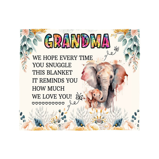 Grandma - We hope - Mink Fleece Blanket