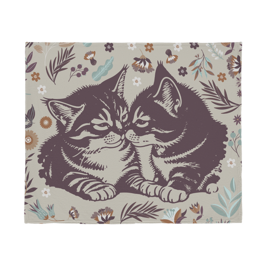 All - Cats - Jersey Fleece Blanket