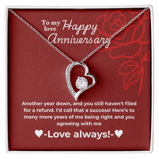 My love - Another year - Forever Love Necklace