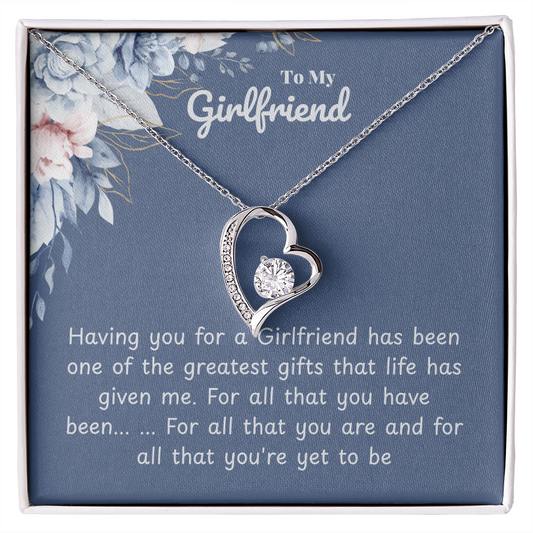 Girlfriend - Having you - Forever Love Necklace