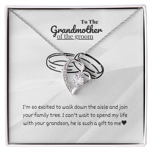 Grandmother - I'm so excited - Forever Love Necklace