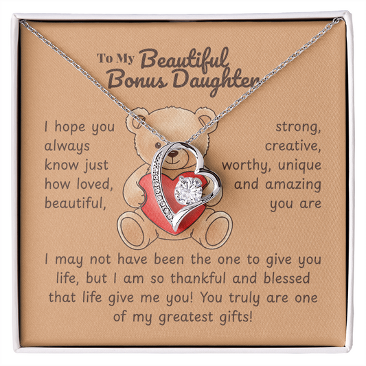 Step daughter - I hope - Forever Love Necklace
