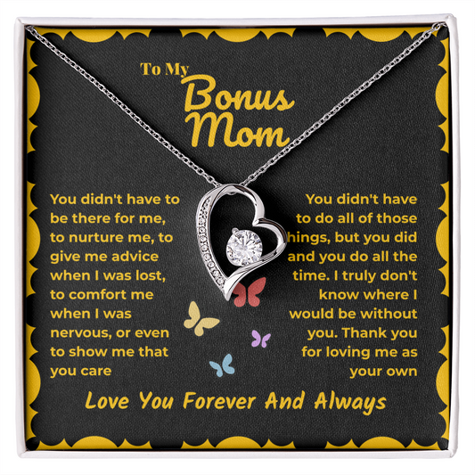 Step mom - You didn't have to - Forever Love Necklace
