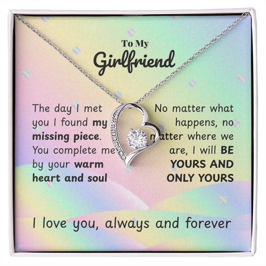 Girlfriend - The day I met you - Forever Love Necklace