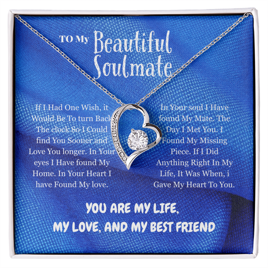 Soulmate - If I had - Forever Love Necklace