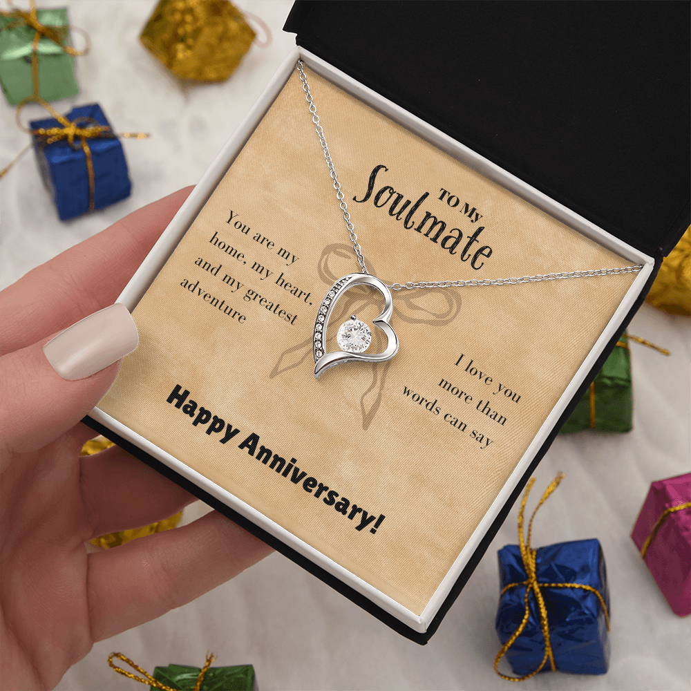 Soulmate - You are my home - Forever Love Necklace