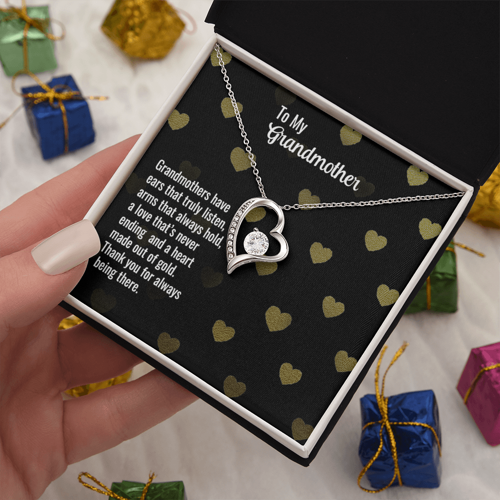 Grandmother - Grandmothers have - Forever Love Necklace
