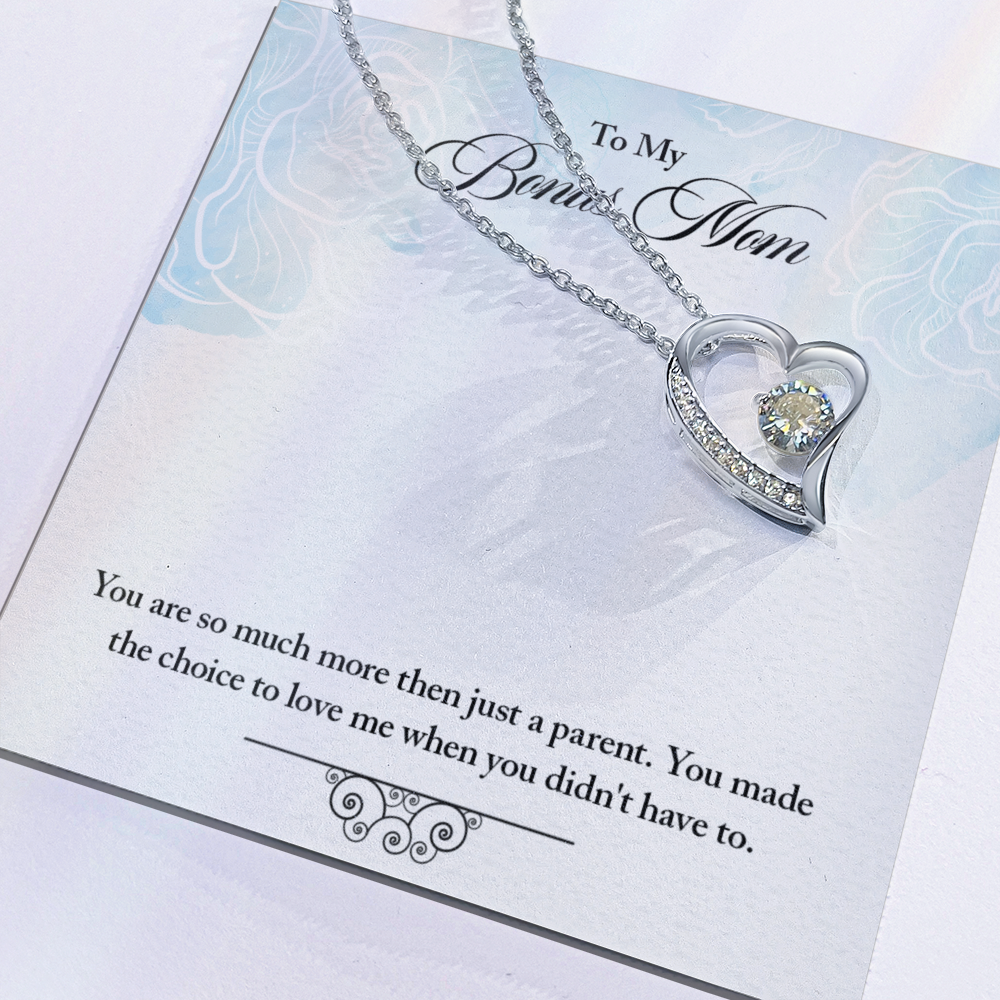 To Bonus Mom - You are so much - Forever Love Necklace
