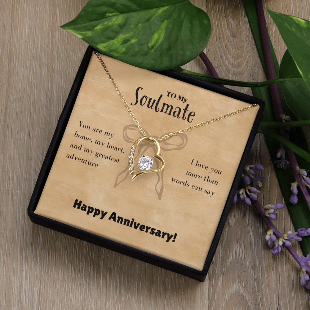 Soulmate - You are my home - Forever Love Necklace
