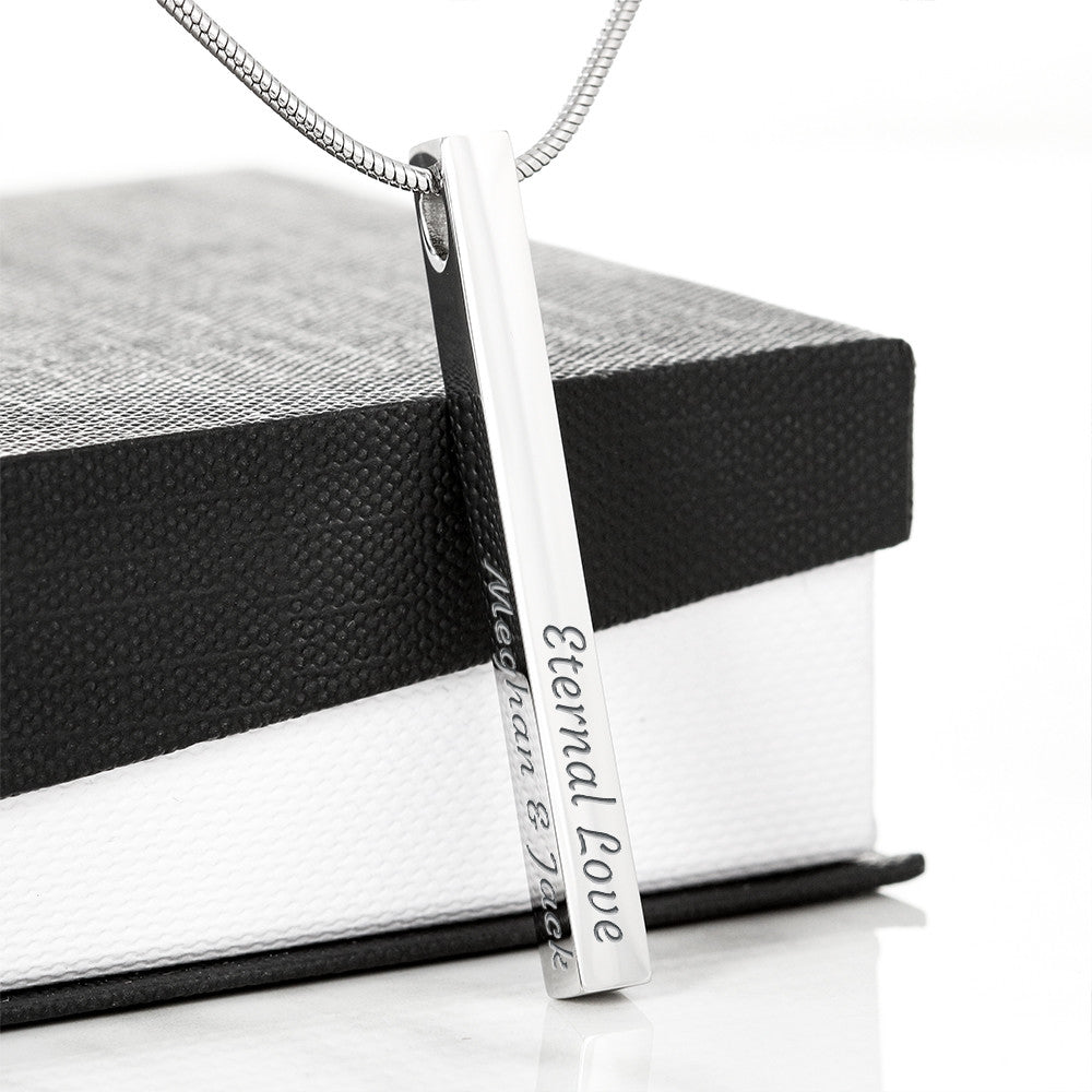 The "Astrological Alignment" Custom 4-Sided Zodiac Necklace