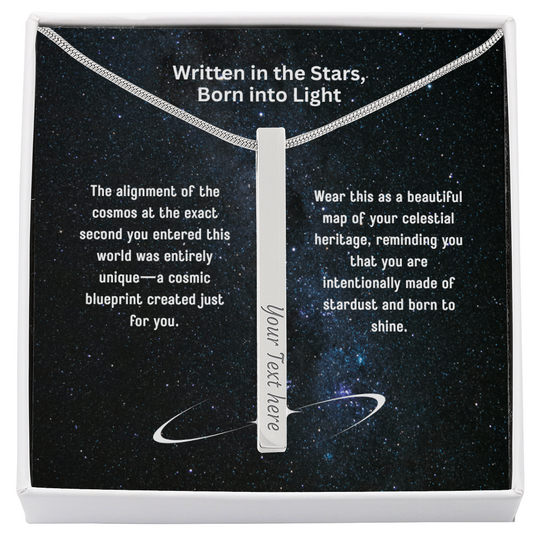 The "Astrological Alignment" Custom 4-Sided Zodiac Necklace