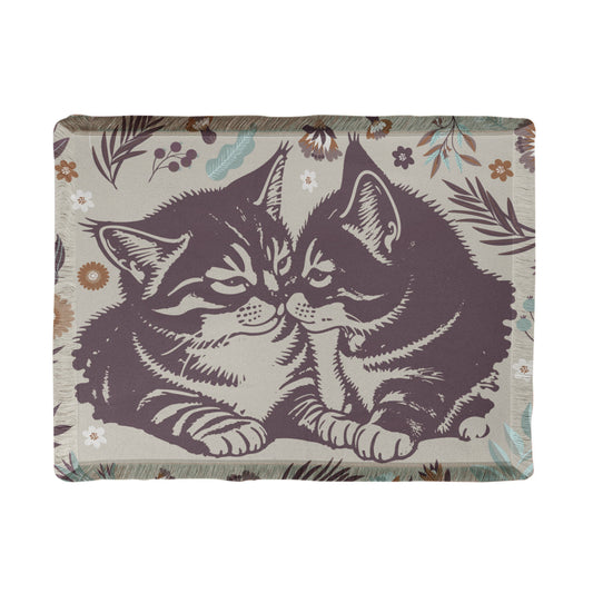 All - Cats - Printed Woven Blanket