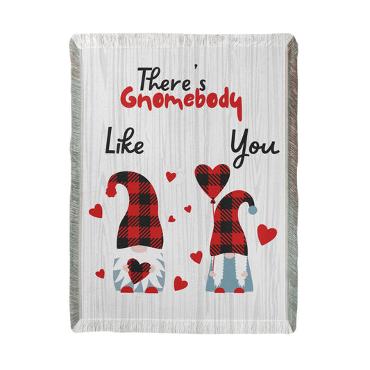 Gnome - There's Gnomebody - Printed Woven Blanket